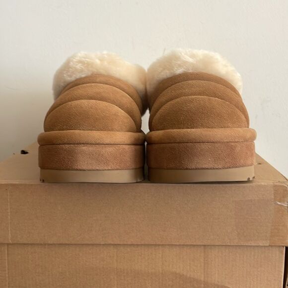 UGG Tazzlita Slip On Cozy Slippers Chestnut USA Women Size 11/UK 9/EU 42 - Picture 6 of 14